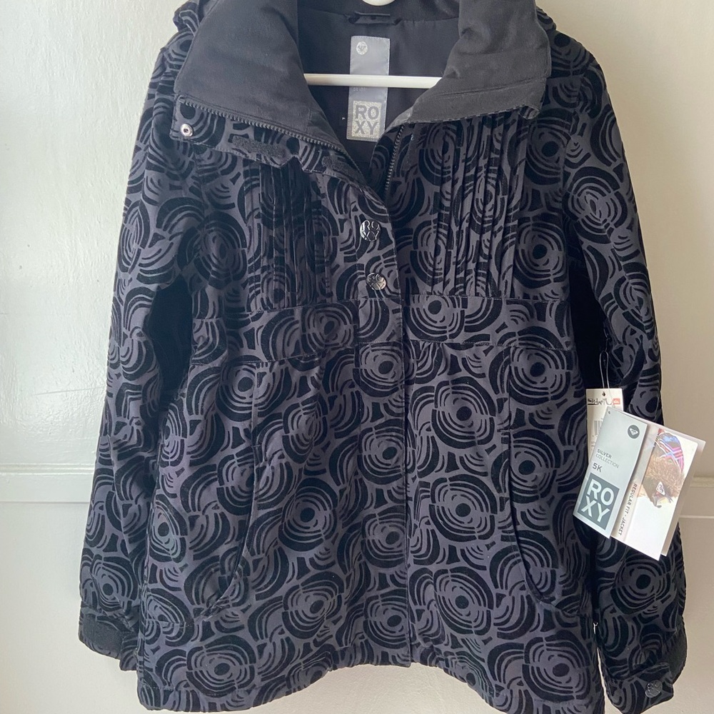 Roxy Velvet Patterned Snow Jacket